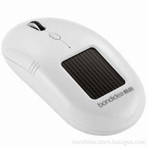 Solar Mouse, Sized 110 x 55.4 x 25.9mm with 4 Keys Function